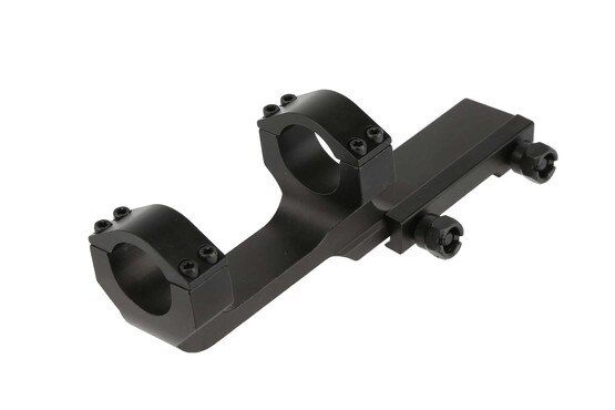 The Primary Arms extended optic mount features a 1 year warranty